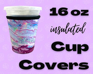 2Pack Reusable Neoprene Insulated Sleeves Cup Cover for Stanley