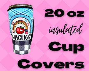 30 OZ Teacher Life Insulated Cup Cover KOOZIE - Kim's Korner Wholesale