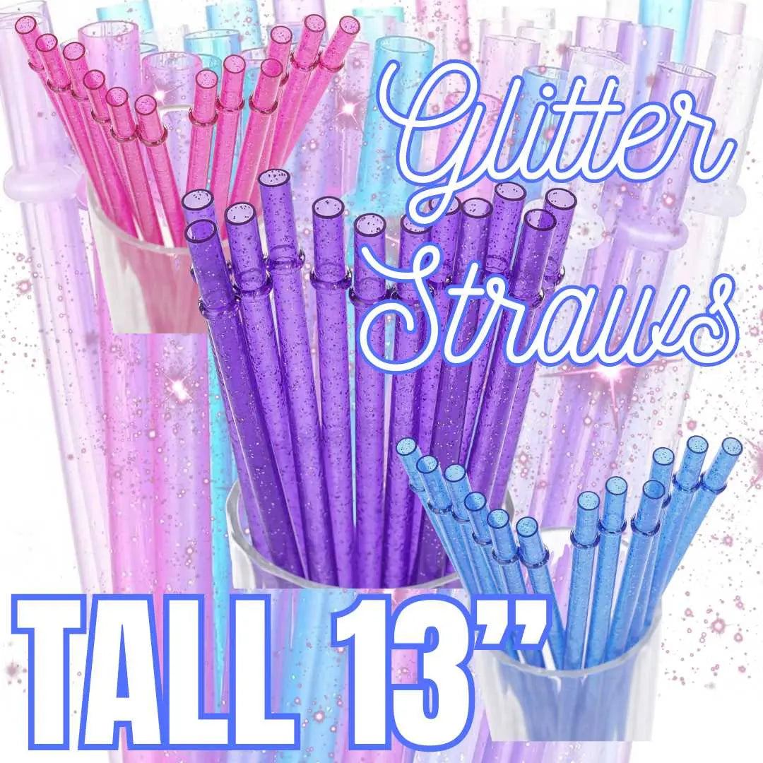 RESERVE Extra TALL 13 Glitter Reusable Plastic Wrapped – Kim's
