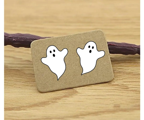 Large Ghost Halloween Earrings-laser Cut Acrylic Earrings FREE SHIPPING  Multiple Color Options 
